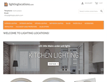 Tablet Screenshot of lightinglocations.com